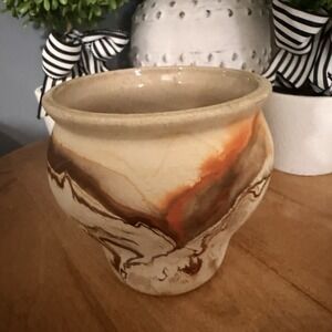 Vintage Nemadji Native American Clay Pottery Vase